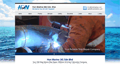 Desktop Screenshot of honmarine.com